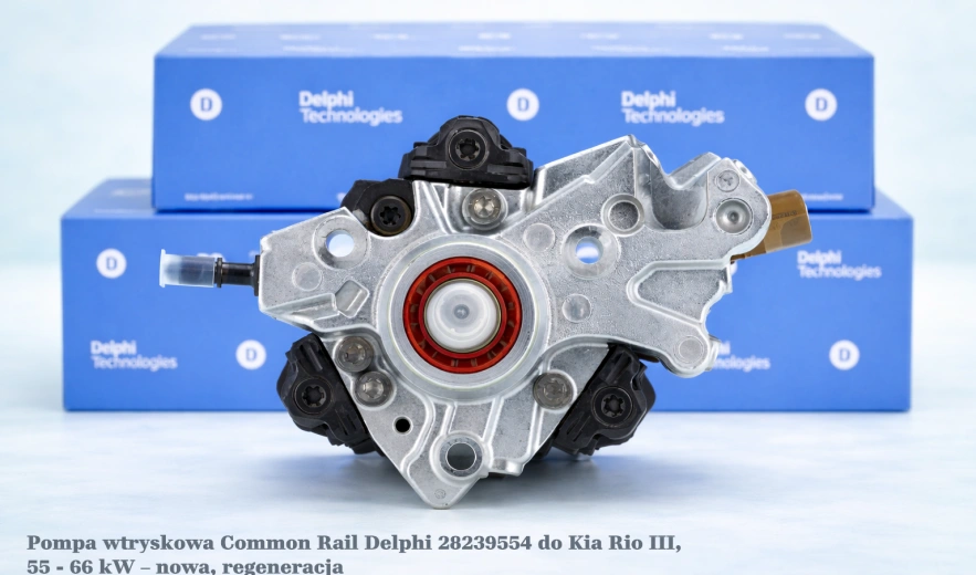 Pompa wtryskowa Common Rail Delphi 28239554 do Kia Rio III, 55 - 66 kW – nowa, regeneracja