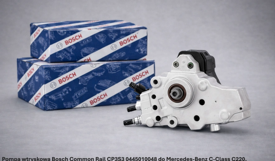 Pompa wtryskowa Bosch Common Rail CP3S3 0445010048 do Mercedes-Benz C-Class C220, 2.2 CDI - nowa, regeneracja, cena