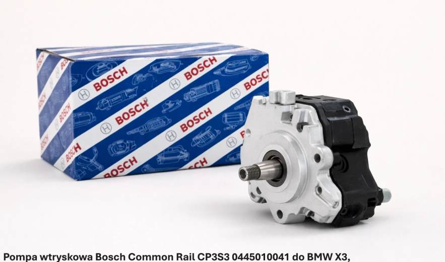 Pompa wtryskowa Bosch Common Rail CP3S3 0445010041 do BMW X3, 2.0d - nowa, regeneracja, cena
