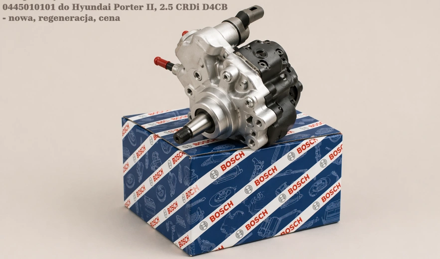 Pompa wtryskowa Bosch Common Rail CP3S3 0445010101 do Hyundai Porter II, 2.5 CRDi D4CB - nowa, regeneracja, cena