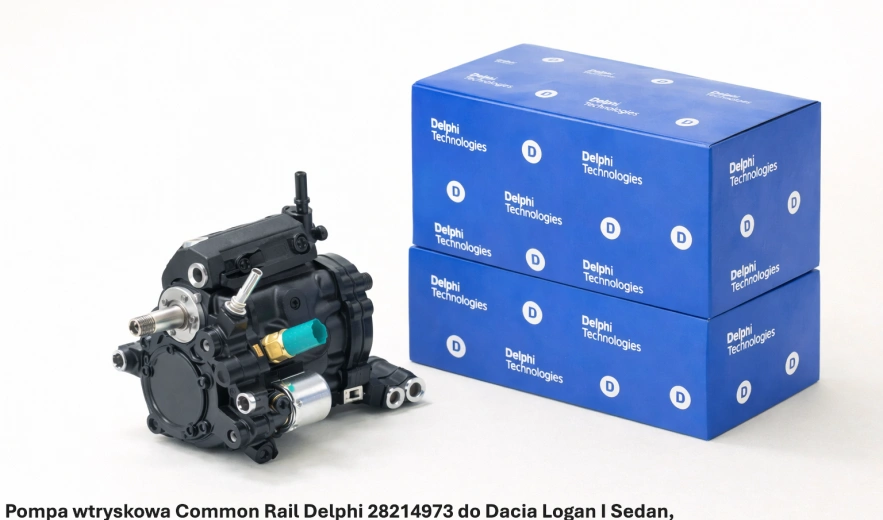 Pompa wtryskowa Common Rail Delphi 28214973 do Dacia Logan I Sedan, 55-65kW– nowa, regeneracja