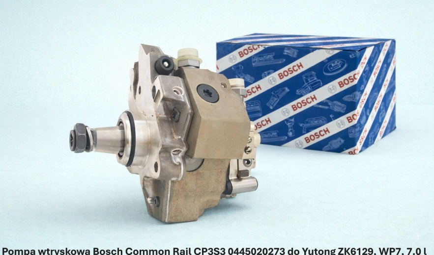 Pompa wtryskowa Bosch Common Rail CP3S3 0445020273 do Yutong ZK6129, WP7, 7.0 l - nowa, regeneracja, cena