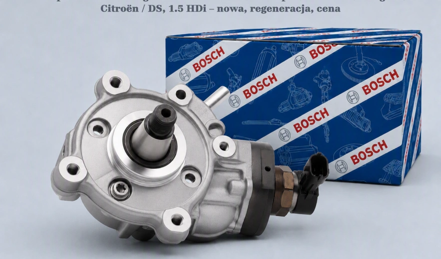 Pompa Bosch Exchange BX CP4 0986437471 do Opel / Vauxhall / Peugeot / Citroën / DS, 1.5 HDi – nowa, regeneracja, cena