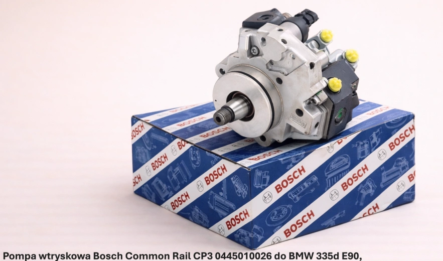 Pompa wtryskowa Bosch Common Rail CP3S3 0445010026 do BMW 335d E90, 3.0 D - nowa, regeneracja, cena
