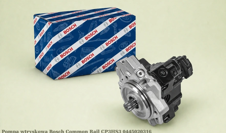 Pompa wtryskowa Bosch Common Rail CP3HS3 0445020316 do MAN SL II, 10.5 D2066 - nowa, regeneracja, cena