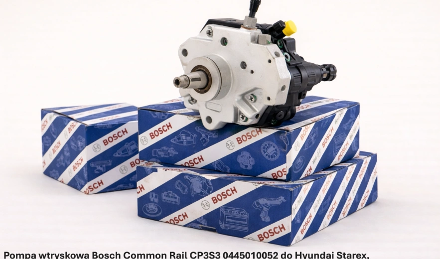 Pompa wtryskowa Bosch Common Rail CP3S3 0445010052 do Hyundai Starex, 2.5 CRDi 
