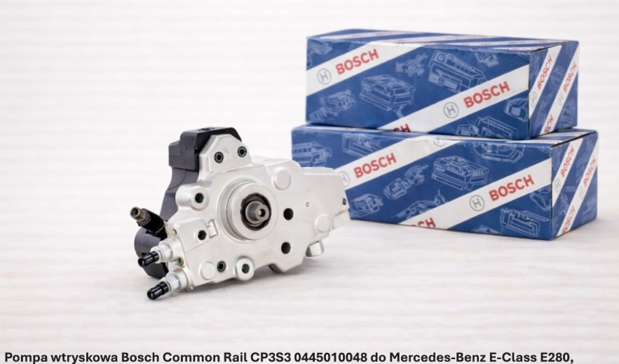 Pompa wtryskowa Bosch Common Rail CP3S3 0445010048 do Mercedes-Benz E-Class E280, 3.0 CDI - nowa, regeneracja, cena