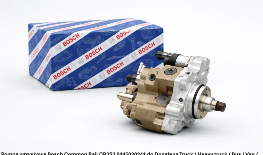 Pompa wtryskowa Bosch Common Rail CP3S3 0445020241 do Dongfeng Truck / Heavy truck / Bus / Van / Commercial vehicle, ISDe285, 6.7 l - nowa, regeneracja, cena