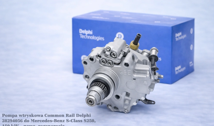 Pompa wtryskowa Common Rail Delphi 28294056 do Mercedes-Benz S-Class S250, 150 kW – nowa, regeneracja