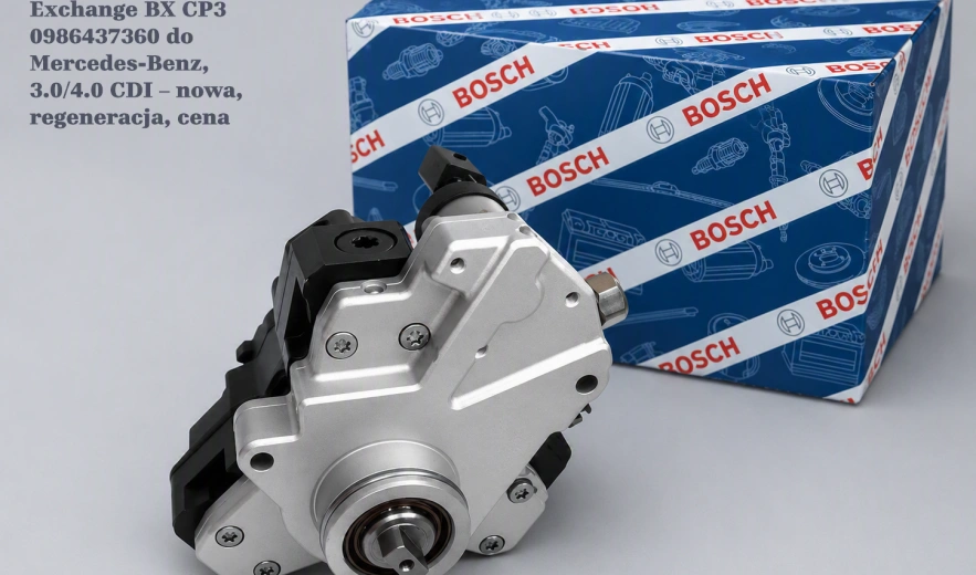 Pompa Bosch Exchange BX CP3 0986437360 do Mercedes-Benz, 3.0/4.0 CDI – nowa, regeneracja, cena
