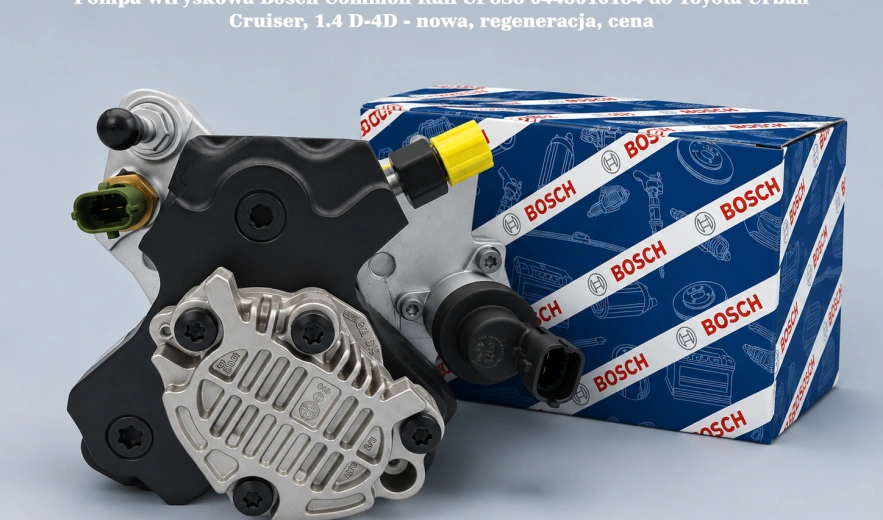 Pompa wtryskowa Bosch Common Rail CP3S3 0445010134 do Toyota Urban Cruiser, 1.4 D-4D - nowa, regeneracja, cena