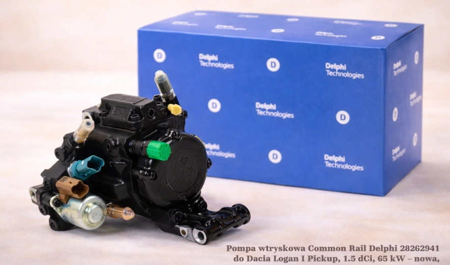 Pompa wtryskowa Common Rail Delphi 28262941 do Dacia Logan I Pickup, 1.5 dCi, 65 kW – nowa, regeneracja