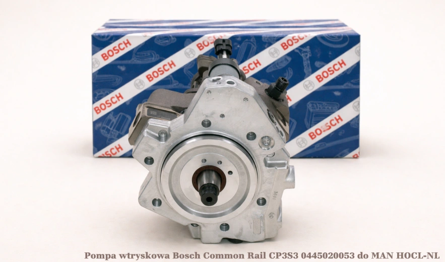 Pompa wtryskowa Bosch Common Rail CP3S3 0445020053 do MAN HOCL-NL (12.240 / 14.240 / 18.240), 6.9 D0836 - nowa, regeneracja, cena