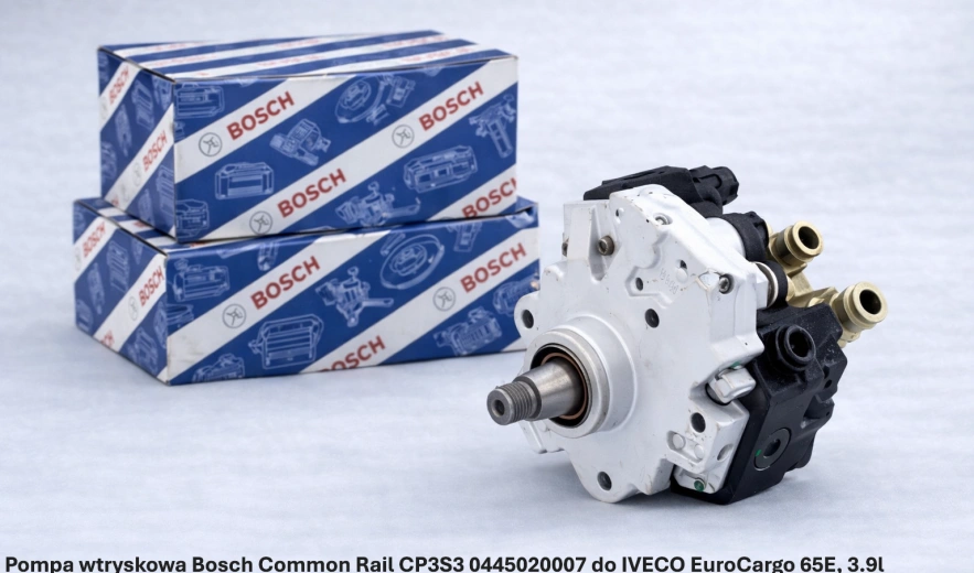Pompa wtryskowa Bosch Common Rail CP3S3 0445020007 do IVECO EuroCargo 65E, 3.9l - nowa, regeneracja, cena