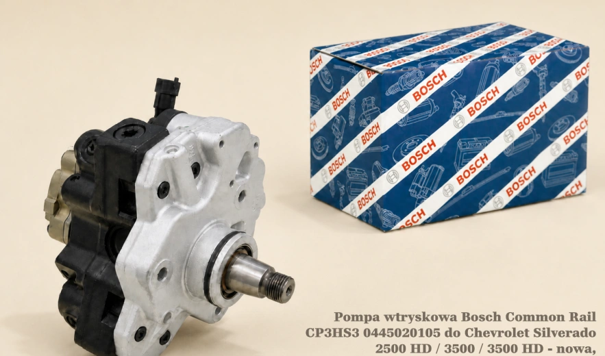 Pompa wtryskowa Bosch Common Rail CP3HS3 0445020105 do Chevrolet Silverado 2500 HD / 3500 / 3500 HD - nowa, regeneracja, cena