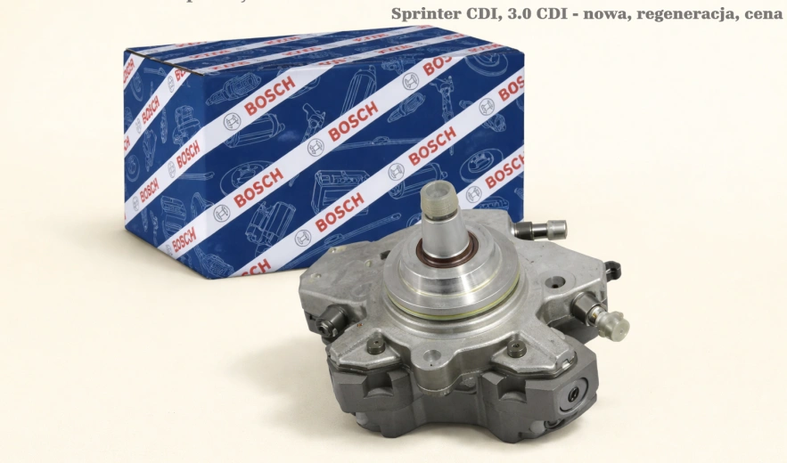Pompa wtryskowa Bosch Common Rail CP3S3 0445010356 do Mercedes-Benz Sprinter CDI, 3.0 CDI - nowa, regeneracja, cena
