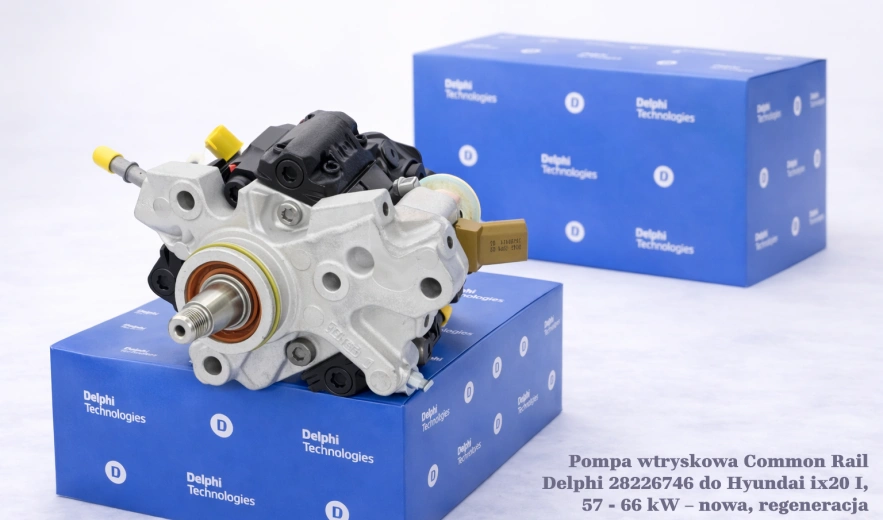 Pompa wtryskowa Common Rail Delphi 28226746 do Hyundai ix20 I, 57 - 66 kW – nowa, regeneracja