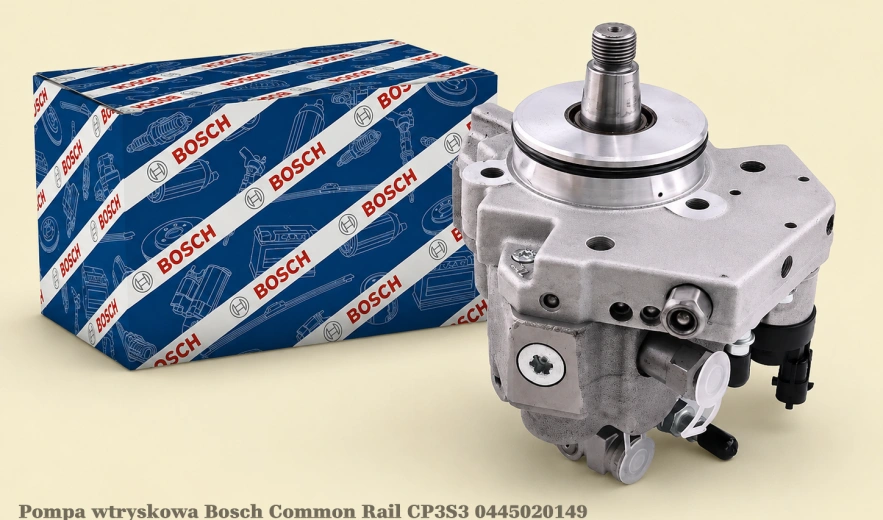 Pompa wtryskowa Bosch Common Rail CP3S3 0445020149 do Iveco EuroCargo 150E24 / 160E24, 5.9L Tector - nowa, regeneracja, cena
