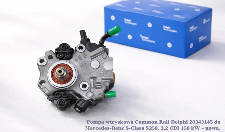 Pompa wtryskowa Common Rail Delphi 28343145 do Mercedes-Benz S-Class S250, 2.2 CDI, 150 kW – nowa, regeneracja