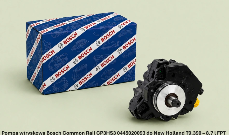 Pompa wtryskowa Bosch Common Rail CP3HS3 0445020093 do New Holland T9.390 – 8.7 l FPT - nowa, regeneracja, cena