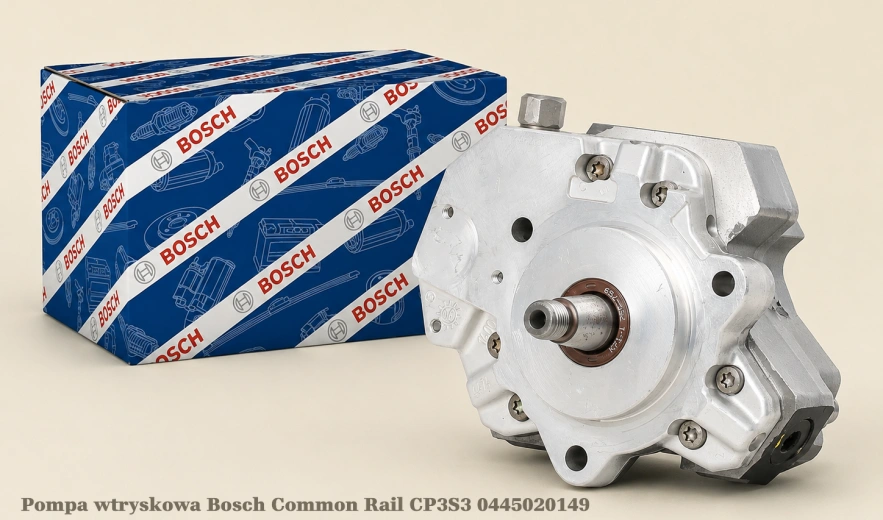 Pompa wtryskowa Bosch Common Rail CP3S3 0445020149 do Case 580 SN / 580 ST, 4.5 FPT NEF - nowa, regeneracja, cena
