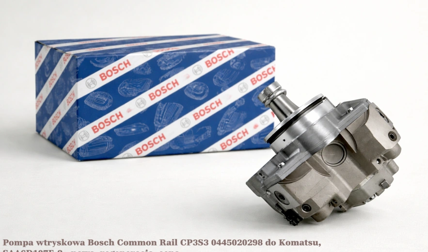 Pompa wtryskowa Bosch Common Rail CP3S3 0445020298 do Komatsu, SAA6D107E-2 - nowa, regeneracja, cena