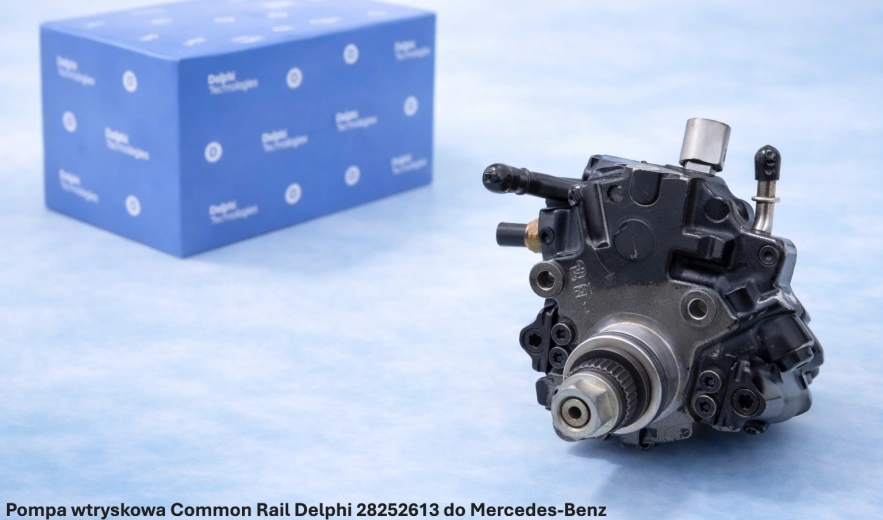 Pompa wtryskowa Common Rail Delphi 28252613 do Mercedes-Benz CLA 200 / CLA 220, 100-130 kW– nowa, regeneracja