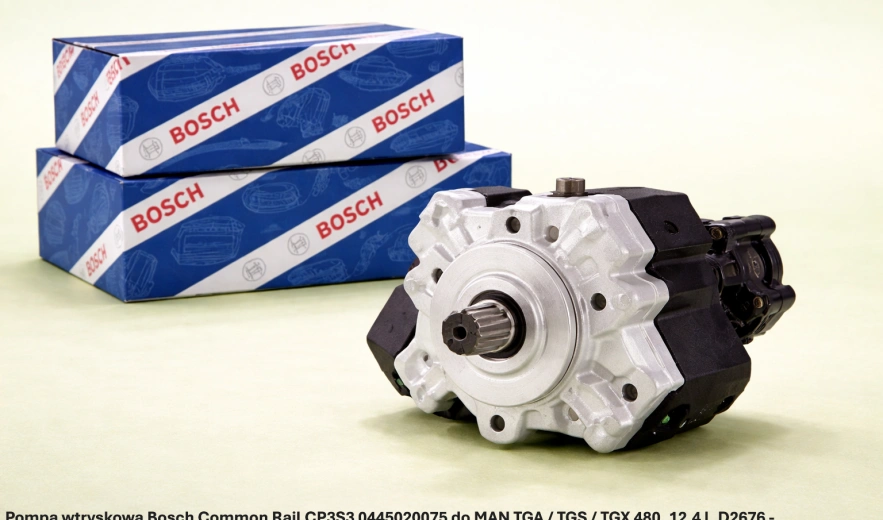 Pompa wtryskowa Bosch Common Rail CP3S3 0445020075 do MAN TGA / TGS / TGX 480, 12.4 l, D2676 - nowa, regeneracja, cena