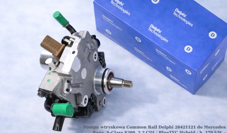 Pompa wtryskowa Common Rail Delphi 28421121 do Mercedes Benz, S-Class S300, 2.2 CDI / BlueTEC Hybrid / h, 170 kW – nowa, regeneracja