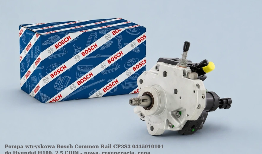 Pompa wtryskowa Bosch Common Rail CP3S3 0445010101 do Hyundai H100, 2.5 CRDi - nowa, regeneracja, cena
