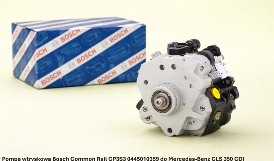 Pompa wtryskowa Bosch Common Rail CP3S3 0445010359 do Mercedes-Benz CLS 350 CDI - nowa, regeneracja, cena