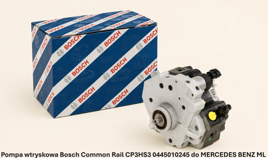 Pompa wtryskowa Bosch Common Rail CP3HS3 0445010245 do MERCEDES BENZ ML 300 CDI / ML 350 CDI / ML 350 BlueTEC 4MATIC, 3.0 l - nowa, regeneracja, cena