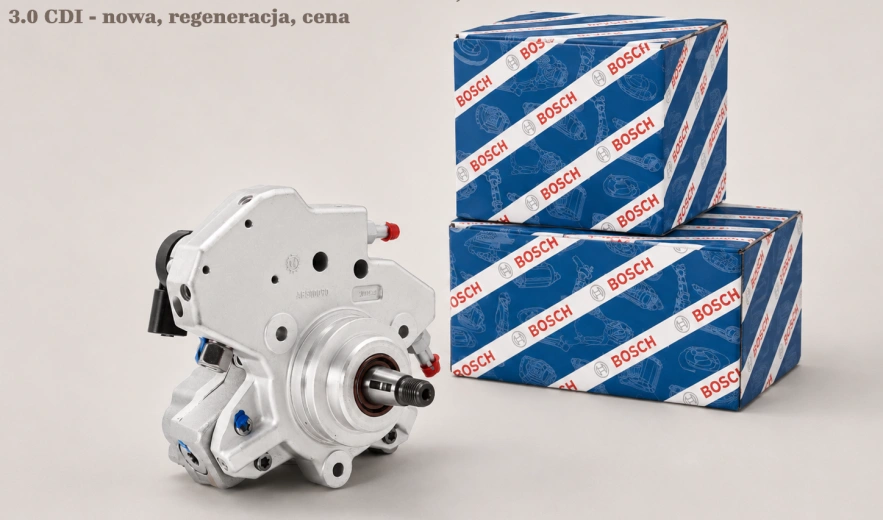 Pompa wtryskowa Bosch Common Rail CP3S3 0445010211 do Mercedes-Benz C-Class C350, 3.0 CDI - nowa, regeneracja, cena