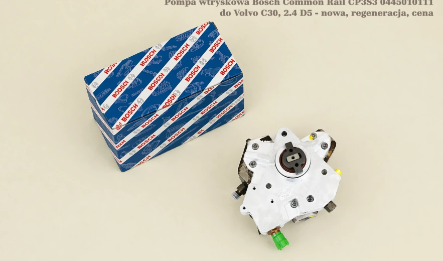 Pompa wtryskowa Bosch Common Rail CP3S3 0445010111 do Volvo C30, 2.4 D5 - nowa, regeneracja, cena