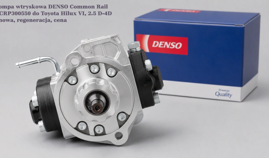 Pompa wtryskowa DENSO Common Rail DCRP300550 do Toyota Hilux VI, 2.5 D-4D - nowa, regeneracja, cena