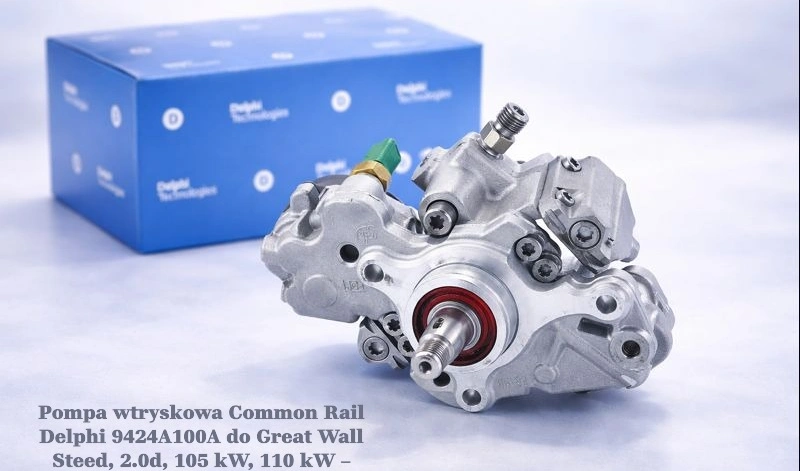Pompa wtryskowa Common Rail Delphi 9424A100A do Great Wall Steed, 2.0 d, 105 kW, 110 kW – nowa, regeneracja