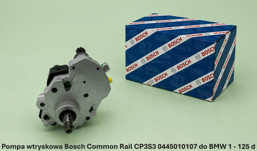 Pompa wtryskowa Bosch Common Rail CP3S3 0445010107 do BMW 1 - 125 d - nowa, regeneracja, cena