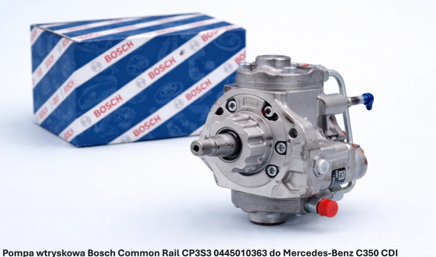 Pompa wtryskowa Bosch Common Rail CP3S3 0445010363 do Mercedes-Benz C350 CDI – 3.0 V6 - nowa, regeneracja, cena