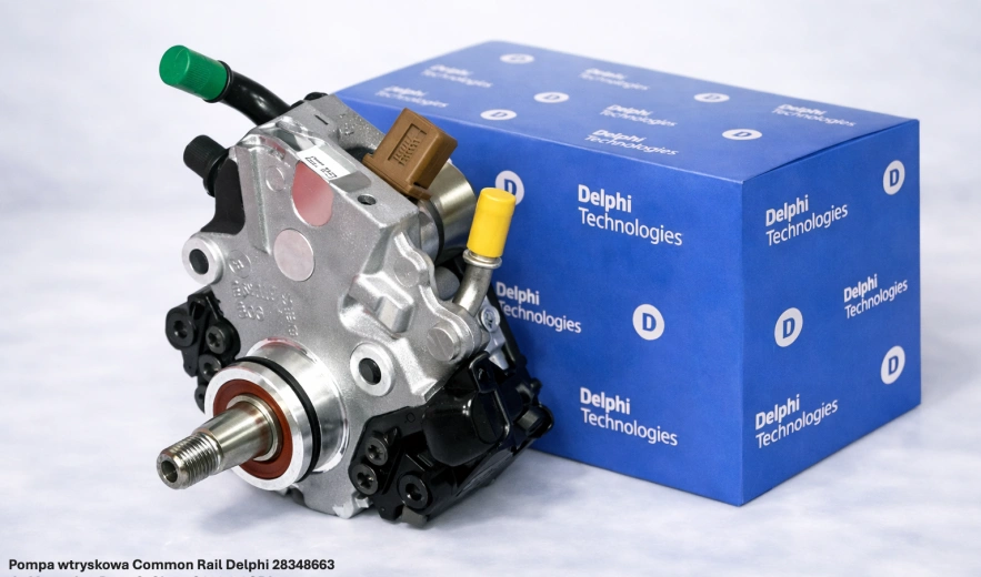 Pompa wtryskowa Common Rail Delphi 28348663 do Mercedes-Benz C-Class C250 2.2CDI BlueEFFICIENCY , 150kW – nowa, regeneracja