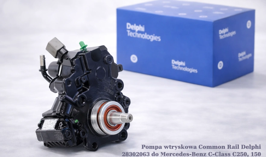 Pompa wtryskowa Common Rail Delphi 28302063 do Mercedes-Benz C-Class C250, 150 kW – nowa, regeneracja