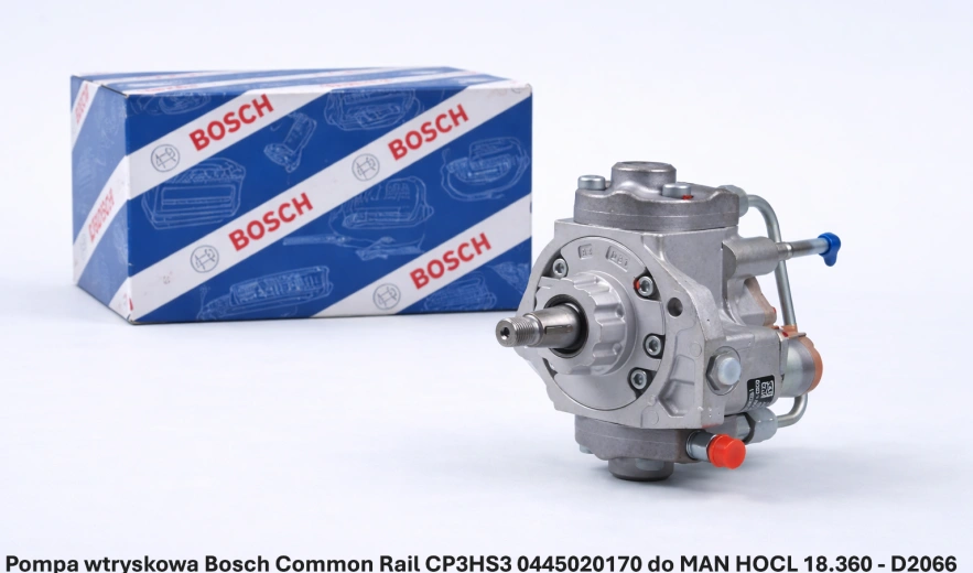 Pompa wtryskowa Bosch Common Rail CP3HS3 0445020170 do MAN HOCL 18.360 - D2066 - nowa, regeneracja, cena