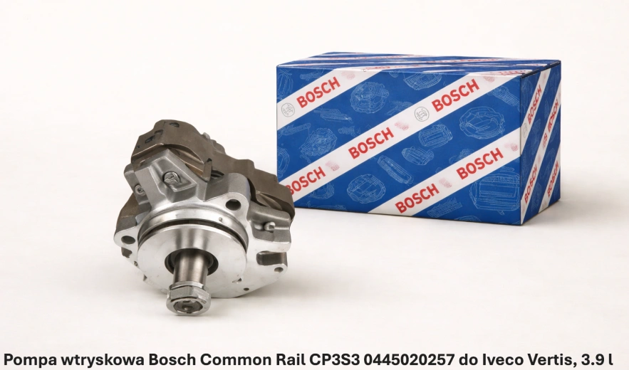 Pompa wtryskowa Bosch Common Rail CP3S3 0445020257 do Iveco Vertis, 3.9 l - nowa, regeneracja, cena