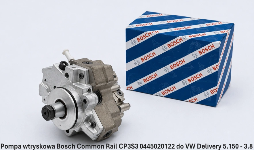 Pompa wtryskowa Bosch Common Rail CP3S3 0445020122 do VW Delivery 5.150 - 3.8 l - nowa, regeneracja, cena