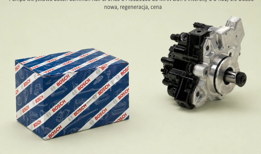 Pompa wtryskowa Bosch Common Rail CP3HS3 0445020100 do MAN Lion’s Intercity C U R61, 6.9 D0836 - nowa, regeneracja, cena