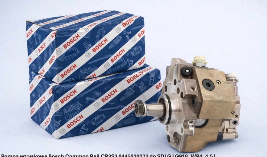 Pompa wtryskowa Bosch Common Rail CP3S3 0445020273 do SDLG LG918, WP4, 4.5 l - nowa, regeneracja, cena