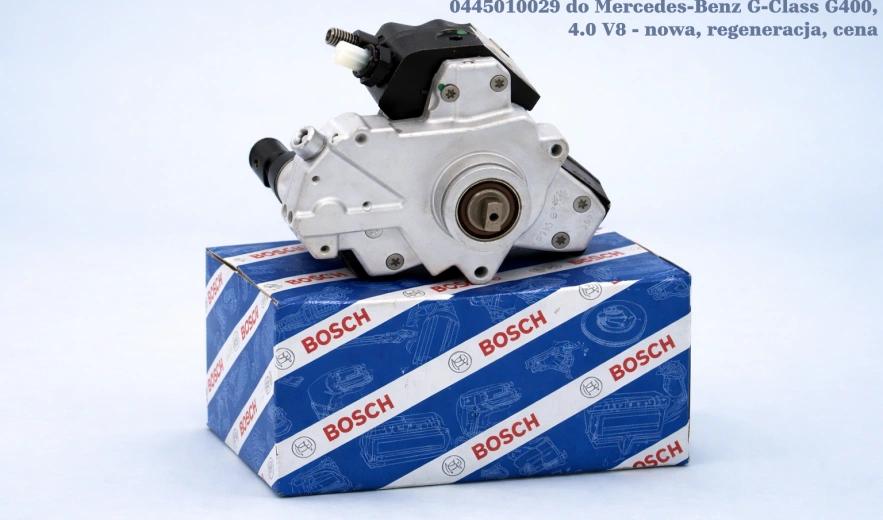 Pompa wtryskowa Bosch Common Rail CP3S3 0445010029 do Mercedes-Benz G-Class G400, 4.0 V8 - nowa, regeneracja, cena