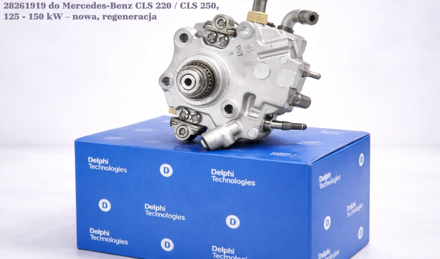 Pompa wtryskowa Common Rail Delphi 28261919 do Mercedes-Benz CLS 220 / CLS 250, 125 - 150 kW – nowa, regeneracja