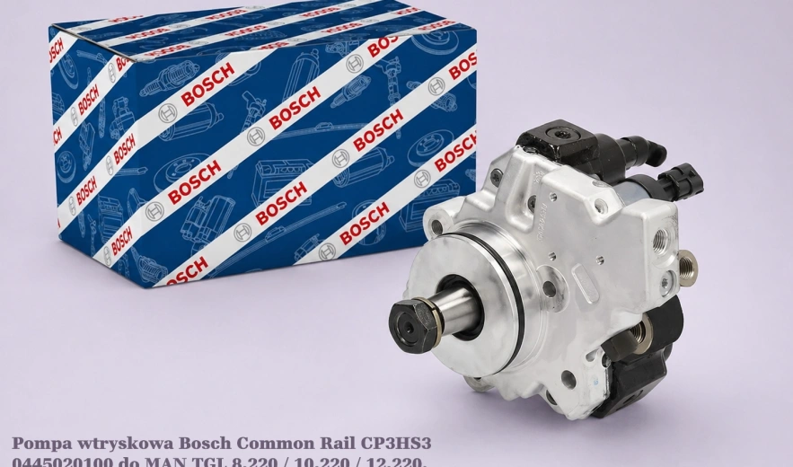 Pompa wtryskowa Bosch Common Rail CP3HS3 0445020100 do MAN TGL 8.220 / 10.220 / 12.220, 4.6 D0834 - nowa, regeneracja, cena
