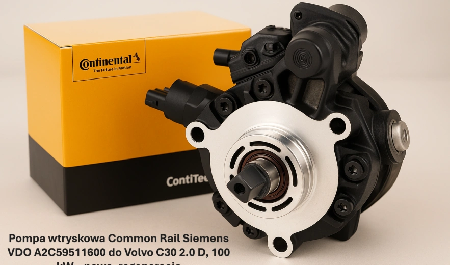 Pompa wtryskowa Common Rail Siemens VDO A2C59511600 do Volvo C30 2.0 D, 100 kW – nowa, regeneracja