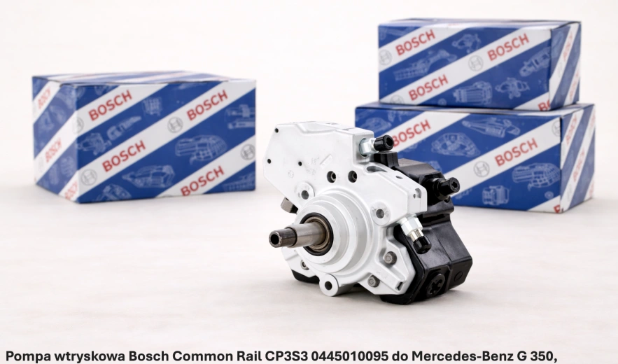 Pompa wtryskowa Bosch Common Rail CP3S3 0445010095 do Mercedes-Benz G 350, 3.0 CDI - nowa, regeneracja, cena